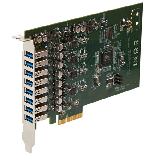 Carte d'acquisition vidéo PCIe - UE-1008 - Vecow Co., Ltd. - à 8 chiffres