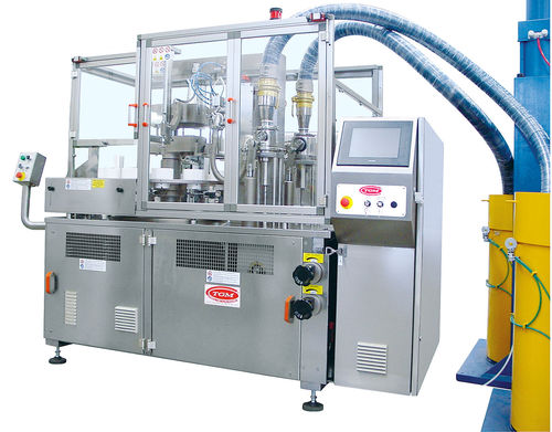 Remplisseuse capsuleuse de cartouches - S440 - TGM TECNOMACHINES - automatique / volumétrique / rotative