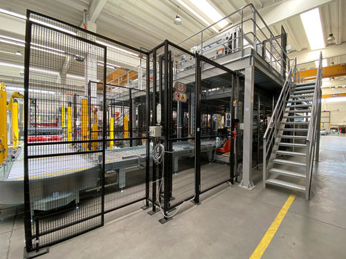 Grillage de protection - H 2220 - Satech Safety Technology spa