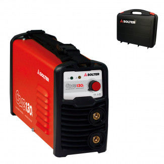 Poste à souder MMA - CORE 130I + MALETIN - SOLTER® - monophasé / portable / inverter