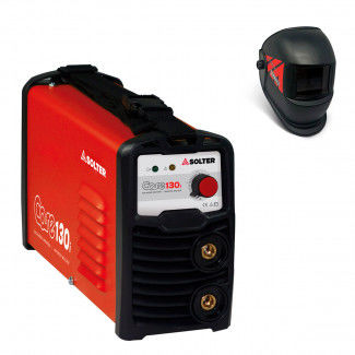 Poste à souder monophasé - CORE 130I + OPTIMATIC 55 - SOLTER® - DC / portable / inverter