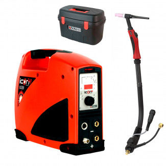 Poste à souder TIG - ICONTIG 1880 HF + MALETIN XL - SOLTER® - monophasé / DC / portable