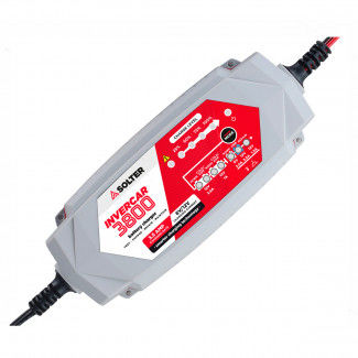 Chargeur de batterie pour outillage électroportatif - INVERCAR 3800 - SOLTER® - fixe / plomb-acide / gel