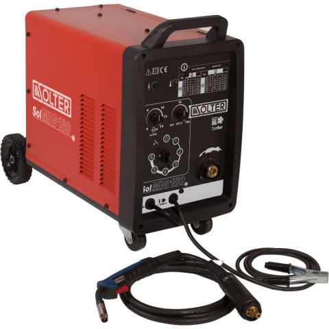 Poste à souder MIG-MAG - SOLMIG 180  - SOLTER® - monophasé / portable