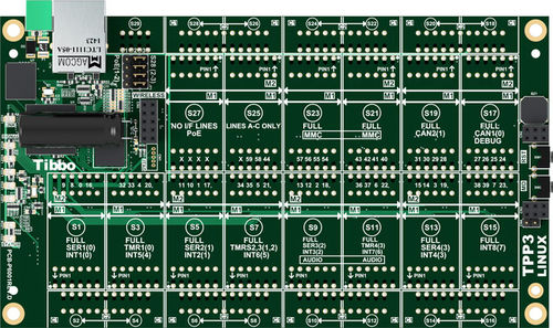 Circuit imprimé pour contrôleur modulaire programmable - LTPP3 - Tibbo Technology