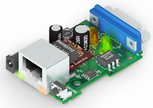 Serveur de périphérique série - DS1206N - Tibbo Technology - Ethernet / embarqué