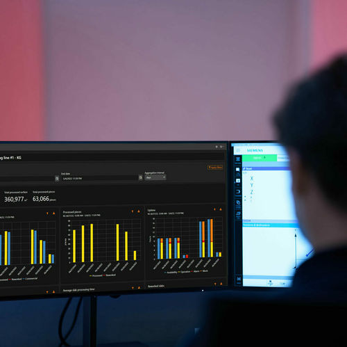 Solution logicielle de supervision - Skynet - Breton SpA | Advanced technologies and materials - de collecte de données / de gestion de production / de production