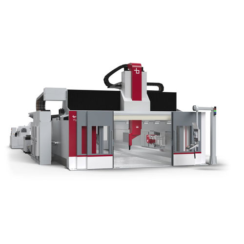Centre d'usinage CNC pour pièce de grande dimension - Flymill - Breton SpA | Advanced technologies and materials - 5 axes / vertical / pour acier