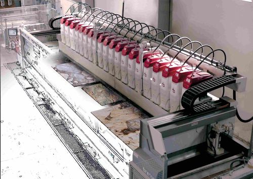 Machine de polissage pour granit - Tetrix - Breton SpA | Advanced technologies and materials - pour dalle / de rodage