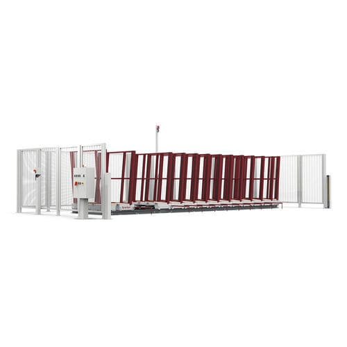 Magasin semi-automatique vertical - Vertika series - Breton SpA | Advanced technologies and materials - pour dalles en granit / pour dalles en pierre / de plaques en marbre