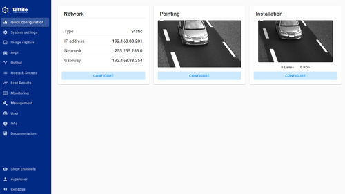 Logiciel de gestion - Stark - Tattile srl - d'interface / TCP / pour caméra