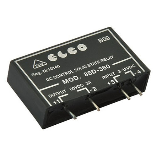 Relais statique PCB - SSR8 series - EL.CO. - AC / DC