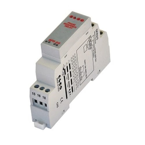 Relais de protection d'ordre de phases - SFR 2/5 - EL.CO. - d'absence de phases / 1NO/NF / sur rail DIN
