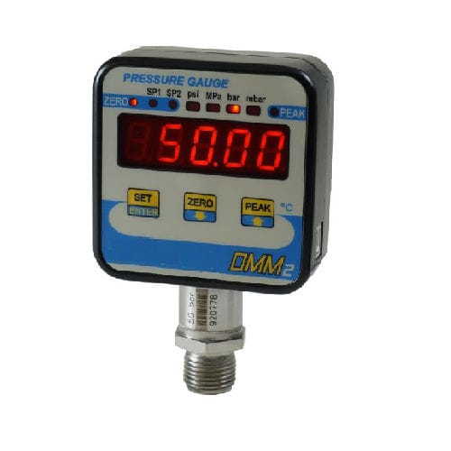 Manomètre différentiel - SM-DMM2 - SENSEL MEASUREMENT - numérique / fileté / en acier inoxydable