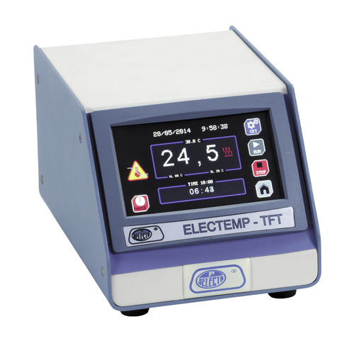 Contrôleur de température avec écran tactile - Electemp-TFT - J.P Selecta - configurable / auto-réglant