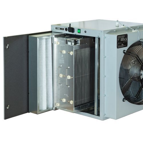 Unité de filtration électrostatique - RAC SYSTEM - Expansion Electronic - huile / modulaire