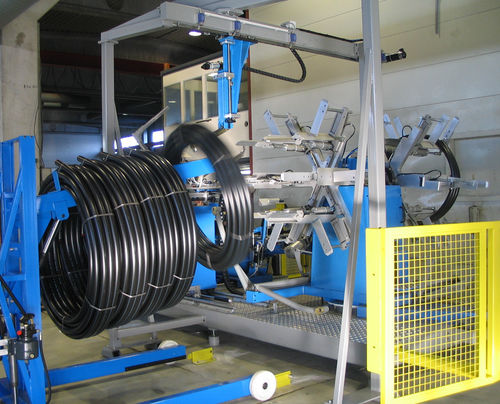 Enrouleuse de tube - EDL series - MECASOFT - automatique