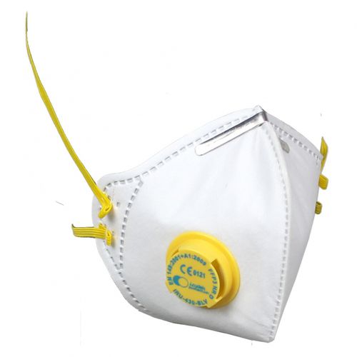 Masque de protection jetable - 430 SLV - IRUDEK 2000 S.L. - FFP3 / demi-masque / 3 couches
