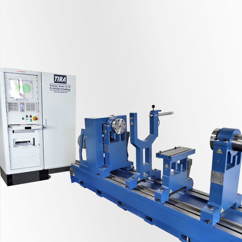 Machine à équilibrer horizontale - TIRA GmbH - statique / manuelle / pour les techniques automobiles