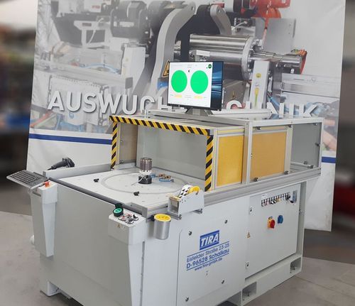 Machine à équilibrer verticale - TIRA GmbH - dynamique / pneumatique / hydraulique