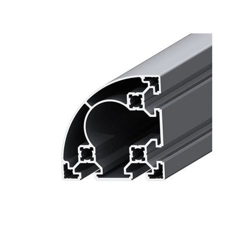 Profilé en aluminium - 1.1.10.080080.08 - Dogus Kalip Metal ve Form San. Dis Tic. Ltd. Sti. - circulaire / en C / de cadre