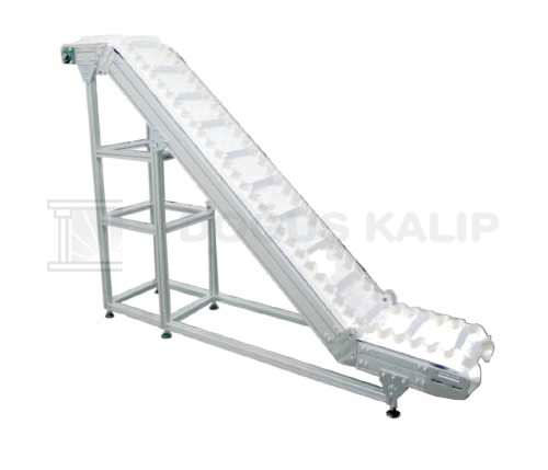 Convoyeur à bande - Z Elavator Conveyors - Dogus Kalip Metal ve Form San. Dis Tic. Ltd. Sti. - incliné / de transport