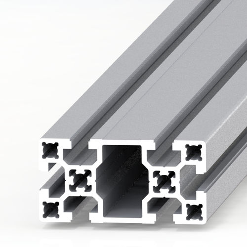 Profilé en aluminium - 1.1.10.050100.01 - Dogus Kalip Metal ve Form San. Dis Tic. Ltd. Sti. - rainuré / forte charge