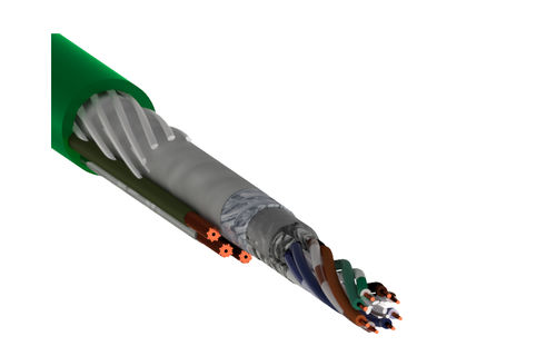 Câble électrique de données - SKDP03-T - SAMCON Prozessleittechnik - Ethernet / Gigabit Ethernet / résistant à l'huile