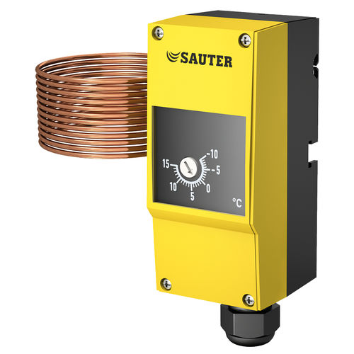 Thermostat capillaire - TFL201F series - Fr. Sauter AG - réglable / en plastique / IP65