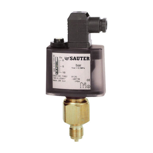 Pressostat pour liquides - DSA14 series - Fr. Sauter AG - pour vapeur / pour gaz / en laiton