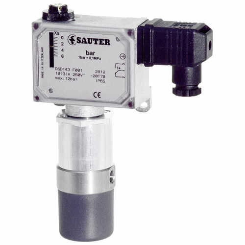 Pressostat différentiel - DSD series - Fr. Sauter AG - pour liquides / pour gaz / pour vapeur