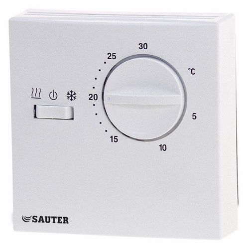 Thermostat réglable - TSO670F001  - Fr. Sauter AG - mural / IP20 / d'ambiance