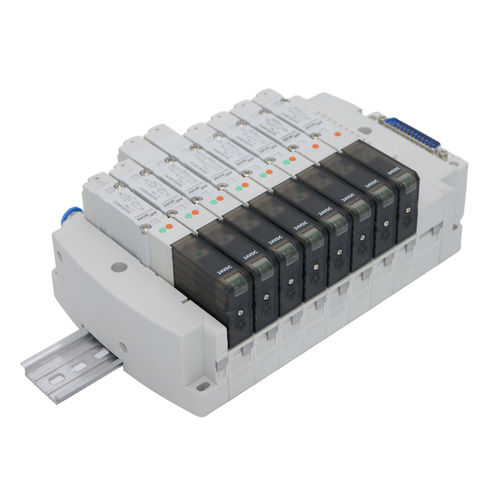 Distributeur pneumatique à tiroir - VH2 series - A&T Fluid solutions - actionné pneumatiquement / à commande électrique / 3/2