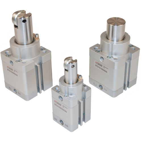 Vérin stoppeur - ST series - A&T Fluid solutions - pneumatique / à piston / à piston magnétique