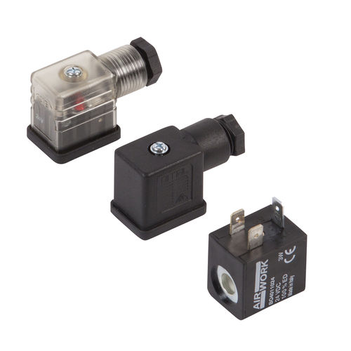 Bobine magnétique - BO series - A&T Fluid solutions - AC/DC / de petite dimension / through hole type