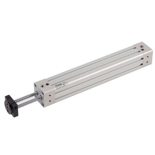 Vérin pneumatique - CA - A&T Fluid solutions - à tige traversante / à tige de piston guidée / à double tige