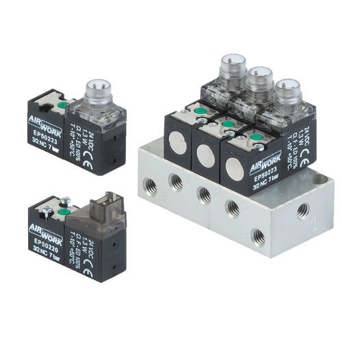 Électrovanne à commande directe - EP10 - A&T Fluid solutions - 3 voies / NF / air
