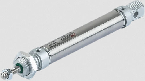 Vérin pneumatique - MC series - A&T Fluid solutions - à tige / double effet / simple effet