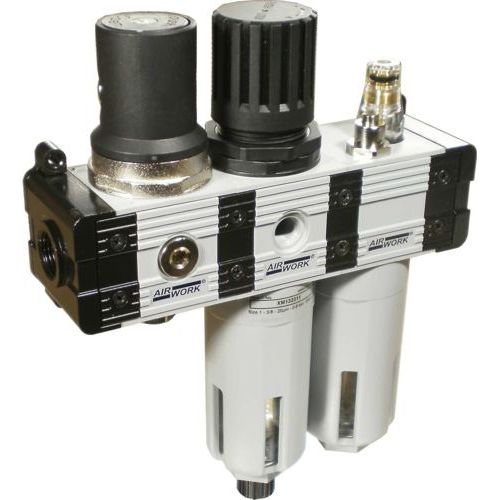Filtre régulateur lubrificateur à air - XM series - A&T Fluid solutions - à air comprimé
