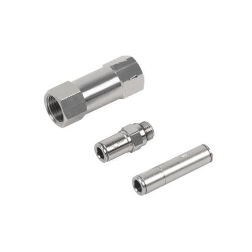 Clapet anti-retour à membrane - VRNR - A&T Fluid solutions - fileté / en laiton / en nickel