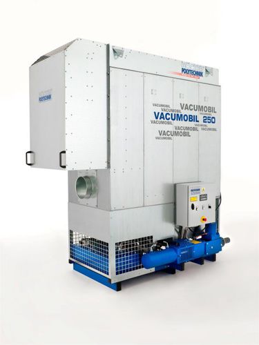 Dépoussiéreur à filtre - Vacumobil 250 - 300 - Höcker Polytechnik - décolmatage mécanique / mobile / à économie d'énergie
