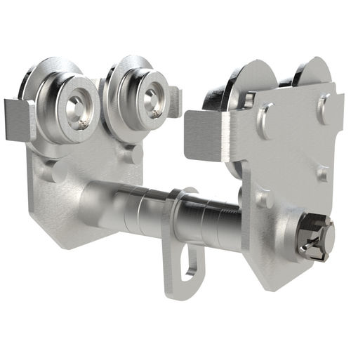 Chariot pour palan manuel - 118 series - REMA Hollande B.V. - monté sur poutres / en inox