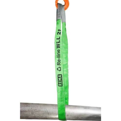 Élingue plate - R1 - REMA Hoisting & Lifting - en polyester recyclé