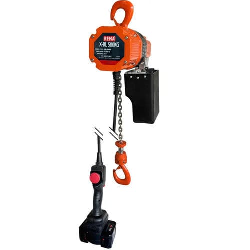 Palan électrique à chaîne - X-BL - REMA Hoisting & Lifting - manuel / compact / léger