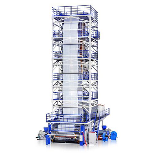 Ligne de coextrusion 5 couches - Classicx  - Jinming Machinery (Guangdong) Co., Ltd. - de film par gonflage / pour film agricole