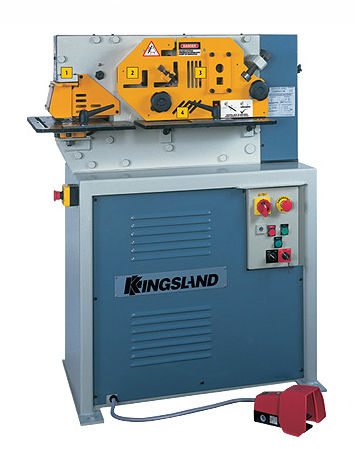 Poinçonneuse semi-automatique - Compact 40 - Kingsland Engineering - hydraulique / de tôle / cisaillage