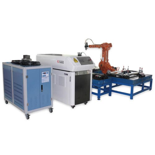 Machine de soudage laser à fibre - GHJ-D300, 600GX  - Golden Laser Co., Ltd - à haute fréquence / robotisée / pour forme 3D