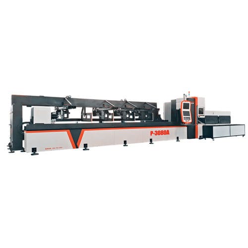 Machine de découpe laser à fibre - P3080A - Golden Laser Co., Ltd - pour métal / pour acier au carbone / de tubes