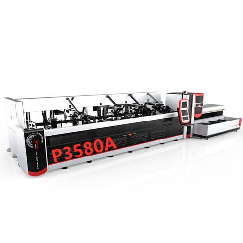 Machine de découpe de tubes - P3580A - Golden Laser Co., Ltd - laser à fibre / pour métal / pour tubes métalliques