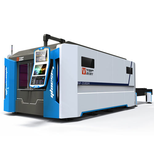 Machine de découpe laser à fibre - GF-1540JH - Golden Laser Co., Ltd - pour métal / de tôle / forte puissance